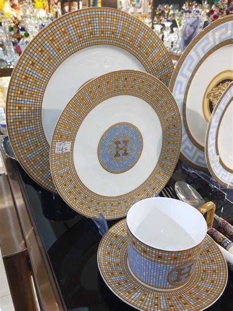 hermes dishes set|hermes dinner set price.